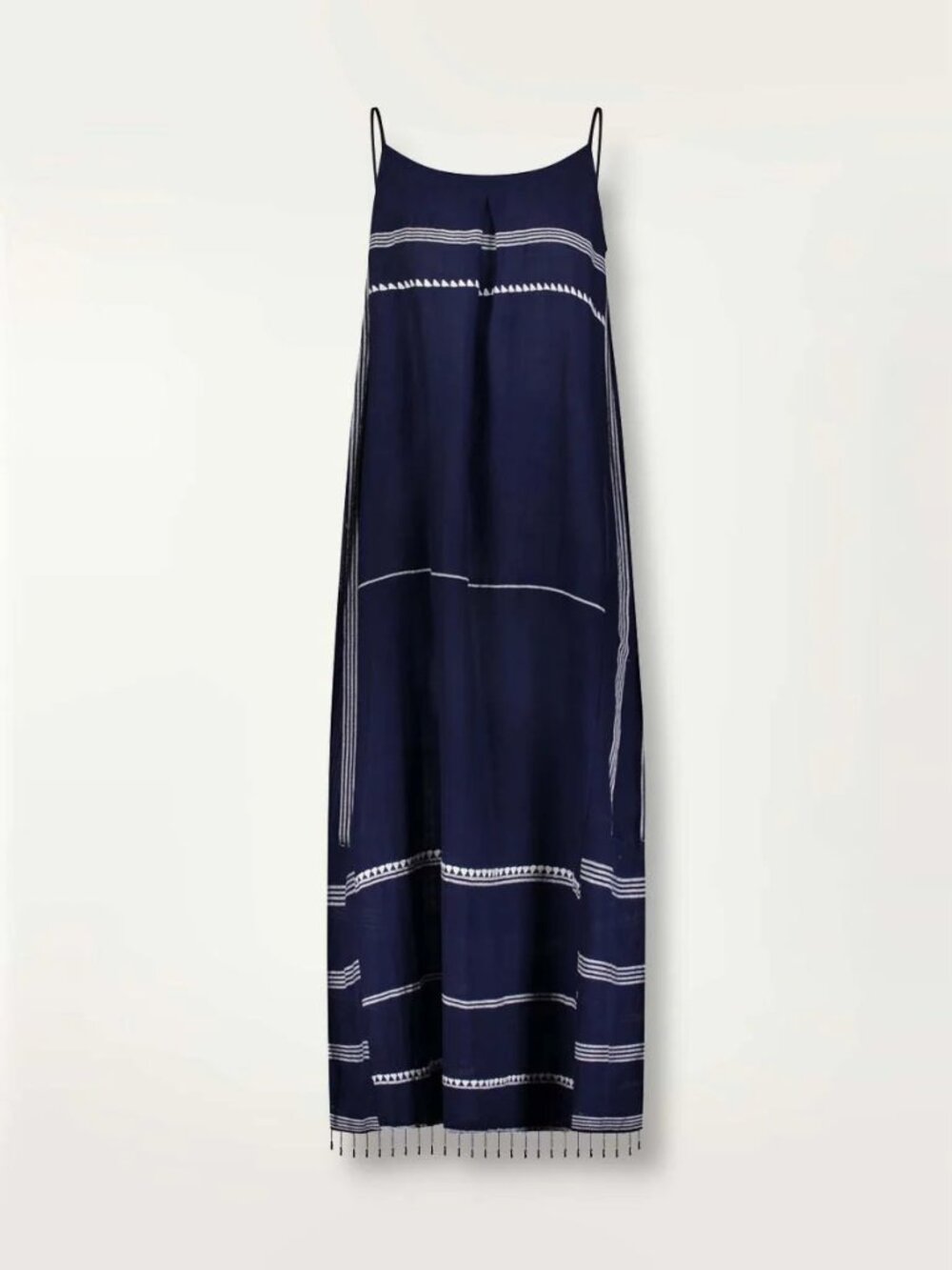 LEMLEM Nia Sz S Nunu Navy Midi Slip Dress NWT - Picture 3 of 15